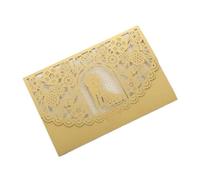 Wedding Invitations Birthday Greeting Cards Wedding Decor Party Supplies Wedding Acceptance Card Invitation Cards(Brown,20PCS)