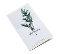 Wedding Invitations Card 10 Pieces/pack Creative Handmade Dried Flower Greeting Cards, Student Folding, Blessings Handwritten Card Set(Color 01)