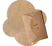 Wedding Invitations with Envelopes 100Pcs Paper Postcards Envelopes Wedding Invitation Cards Packaging Thank You Greeting Envelope Bag Party Decor(Envelopes and Ropes)