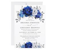 Wedding Invitations With Envelopes Party Postcard Business Greeting Card Engagement Wedding Invitation Accessories(Design 5,20pcs)