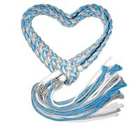 Wedding Lasso Rope,Wedding Cord Traditional Celtic Pattern Rustic ，Lasso Lazos para Boda Wedding Cord for Traditional Catholic Wedding Ceremony，Bridal Gift (Blue)