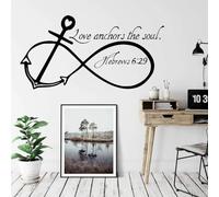 Wedding Love Soul Wall Stickers, Christian Bible Text Wall Stickers, Studio Office Bedroom Wall Decals