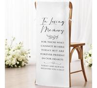 Wedding Memorial Reserved Chair Sign Save a Seat for Someone in Heaven Wedding in Loving Memory Reserved Seating for Mother of the Bride