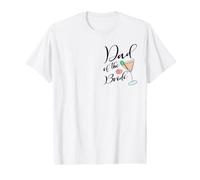 Wedding Minimalism DAD of THE Bride Father Value Graphic T-Shirt