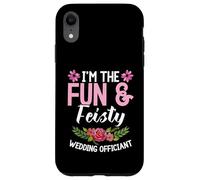 Wedding Minister Celebrant I´m The Fun Wedding Officiant Case for iPhone XR