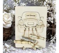 Wedding Money Gift Card Money Holder Cash Gifts for Bride and Groom Funny Congrats Card for Newlyweds, Marriage Wedding Party, DIY Gift Packaging Bracket,Wooden Birthday Gifts