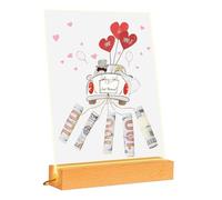 Wedding Money Holder, Money Holder for Couples, Illuminated Money Holder for Wedding Decoration, Decorative Wedding Decor Money Holder for Wedding, Birthday, Valentine's Day, Christmas
