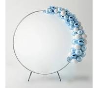 Wedding Moongate Arch Silver 2m/ 200cm Arbour Round Outdoor Decor