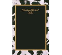 Wedding Officiant Book for wedding vows and ceremony: Black and gold 100 pages