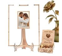 Wedding Photo Frames,Vintage Creative Romantic Display,Rustic Retro Photo Frame - for Reception Event Home Decoration Festival Ceremony Celebration Banquet