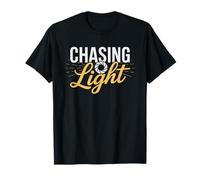 Wedding Photographer Chasing Golden Hour Bride Portrait T-Shirt