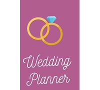 Wedding Planner: 6" x 9" purse-sized wedding planner/notebook; 120 lined pages; plan your dream wedding