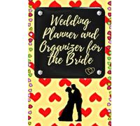 Wedding Planner and Organizer for the Bride: This wedding planner features a budget section, timeline, checklists, guest list, and more. Great Gift For The Bride To Be.