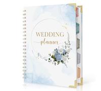 Wedding Planner Book and Organizer for the Bride, Blue