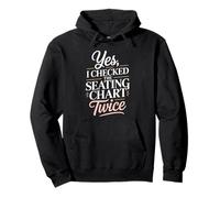 Wedding Planner Checked the Seating Chart Twice Pullover Hoodie