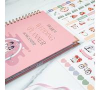 Wedding planner for the bride - Organisation book with countdown calendar, Valentine's Day gift