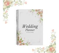 Wedding Planner & Organizer Book for Brides, Ultimate UK Wedding Planning Journal with Countdown Calendar, Perfect Engagement Gift for Bride & Groom