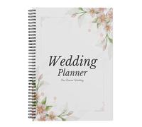 Wedding Planner Tool, Bridal Notebook Tool, Engagement Organizer Station For Future Brides Hardcover Journal Heavy Duty School Gear Daily Planning Support Modern Wedding Accessory Marriage Book Unit