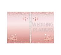 Wedding Planners, Wedding Planner Book & Organizer | Wedding Checklist Planner for Bride - Aesthética Scrapbook Diary Notebook