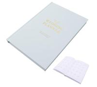 Wedding Planning Notepad Paper Keepsake Organiser Christmas Season | Romantic Writing Pages Organise To-do Lists Attendance Notes and Memories, Stylish Portable Format for Planners and Friends