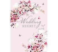 Wedding Regret Card, Floral Design, Pink, Unable to Attend, 12.5 x 15 cm