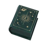 Wedding Ring Box, Jewellery Storage Box in Book Shape | Ring Box for Wedding with Magnetic Closure - For Women Men Travel Birthday Christmas Gift Fianç