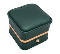 Wedding Ring Case, Velvet Jewelry Ring Box, Luxury Soft Touch, PU Leather Wedding Day Box For Proposal, Ceremony