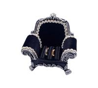 Wedding Ring Stand - 1 12 Black Small Resin Sofaf-Shaped Jewellery Storage Ring Display Stand for Engagement Marriage Proposal Ceremony Bride and Groom Anniversaries Birthday Christmas Party