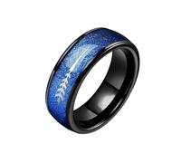 Wedding Rings Mens Womens Jewelry Ring Size Ring Suitable For Most Womens Delicate Valentine's Day Size Birthday Toe Rings For Women (Blue, E)