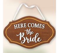 Wedding Sign Here Comes the Bride