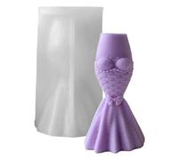Wedding Silicone Mold for Pillar Soap Chocolate & Epoxy Resin Wedding Candle Making Mold