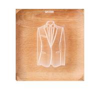 Wedding Square Cookie Mold Portable Wedding Cookie Embossed Biscuit Mold for Elegant Reception Treats