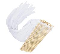 Wedding Streamers Send Off | Celebration Sticks - Wand Streamers Decoration Prop with Bell for Wedding Send Off Bridal Shower Holiday Celebration Party