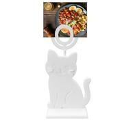 Wedding Table Number Holders,Small Photo Holder On Table - Decorative Cat Shaped Photo Holder For Home Photos Hotels Dining Room