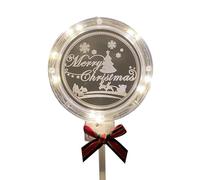 Wedding Teachers' Day Birthday Party Decorate Accessories LED Cake Decoration Gift Box Acrylic Decorative Lamp Acrylic Decorative Lamp