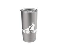 Wedding The Hunt is Over Marriage Gift Couple Engagement Stainless Steel Insulated Tumbler