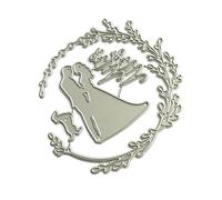 Wedding Themed Cutting Dies Carbon Steel Die Cut Templates Metal Embossing Stencils for Scrapbooking Card Making Journal Scrapbooking Supplies Carbon Steel Dies