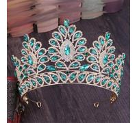 Wedding Tiara Crown Rhinestone Bridal Headpiece For Bride Banquet Birthday Hair Accessories Headwear EN8