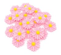 Wedding Touches 20x Light Pink 22mm Daisy Flower Shabby Chic Resin Flatbacks Craft Embellishments