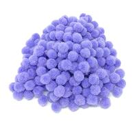 Wedding Touches Lilac 10mm Mini Pom Poms Small Fluffy Craft Embelishments (100)