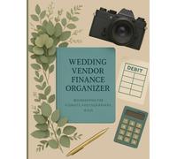 Wedding Vendor Finance Organizer, Track Your Sales, Expenses & Profits: Designed for Wedding Planners, Photographers, Dj's, Florists, Small Business