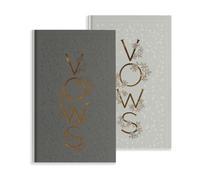 Wedding Vows Book: A Set of Heirloom-Quality Vow Books with Foil Accents and Hand Drawn Illustrations (Heirloom Story Books and Guided Journals)