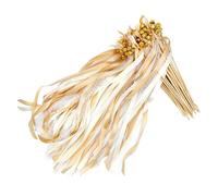 Wedding Wands - Party Sticks,Wand Streamers Decoration Prop with Bell Holiday Bridal Shower Party Wedding Send Off Supplies for Celebrations Festive Events