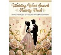 Wedding Word Search Activity Book: 50+ Fun Bridal Puzzles for Guests, Hen Parties & Reception Games (USA Hollydays)