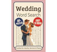 Wedding Word Search Puzzle Book: Weddings Themed Word Searches with Easy to Read Print | 6x9 inches,110 pages| 50+ Puzzles...A Perfect Gift for Holidays, Vacations, and Leisure Time