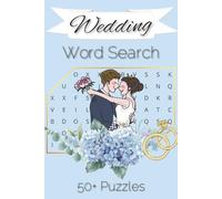 Wedding Word Search Puzzle Book: Word Searches with Easy to Read Print about Weddings, Honeymoon, Family Gatherings and More | 6x9 inches, 110 pages | ... Gift for Vacations, Holidays and Free Times