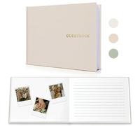 WeddingGiftsWedding Wedding Guest Book for Reception, Guestbook to Sign in and Add Polaroid Photos