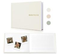 WeddingGiftsWedding Wedding Guest Book for Reception, Guestbook to Sign in and Add Polaroid Photos