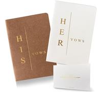WeddingGiftsWedding Vow Books His and Hers Wedding Vow Books