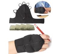 WeddingSteps SteadyHand Adjustable Weight Gloves for Tremor Control and Improved Fine Motor Skills - Hand Stability and Mobility Solution for Parkinson's, Stroke Patients, Strengthening